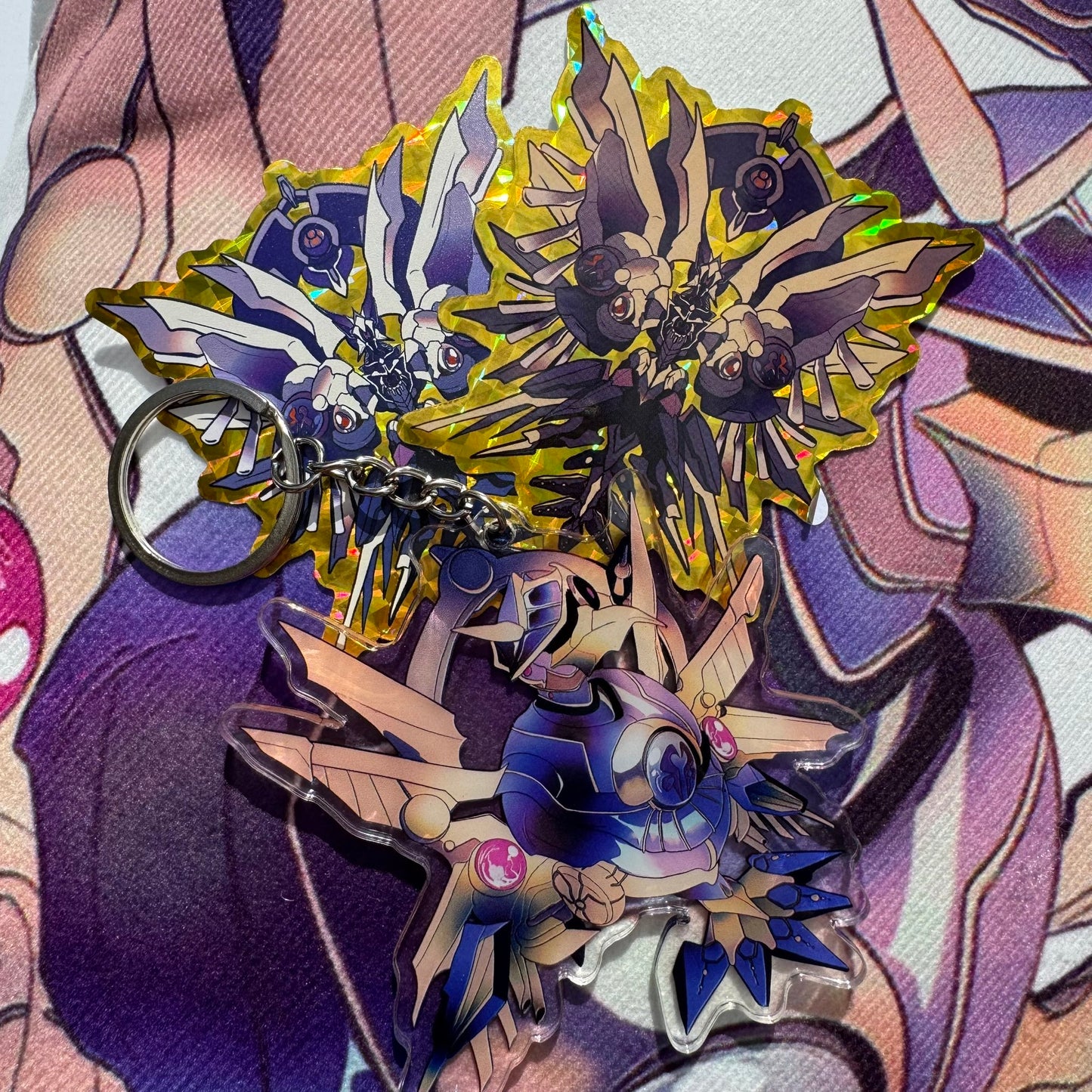 Yu-Gi-Oh! Raidraptor – Rising Rebellion Falcon Holographic Stickers