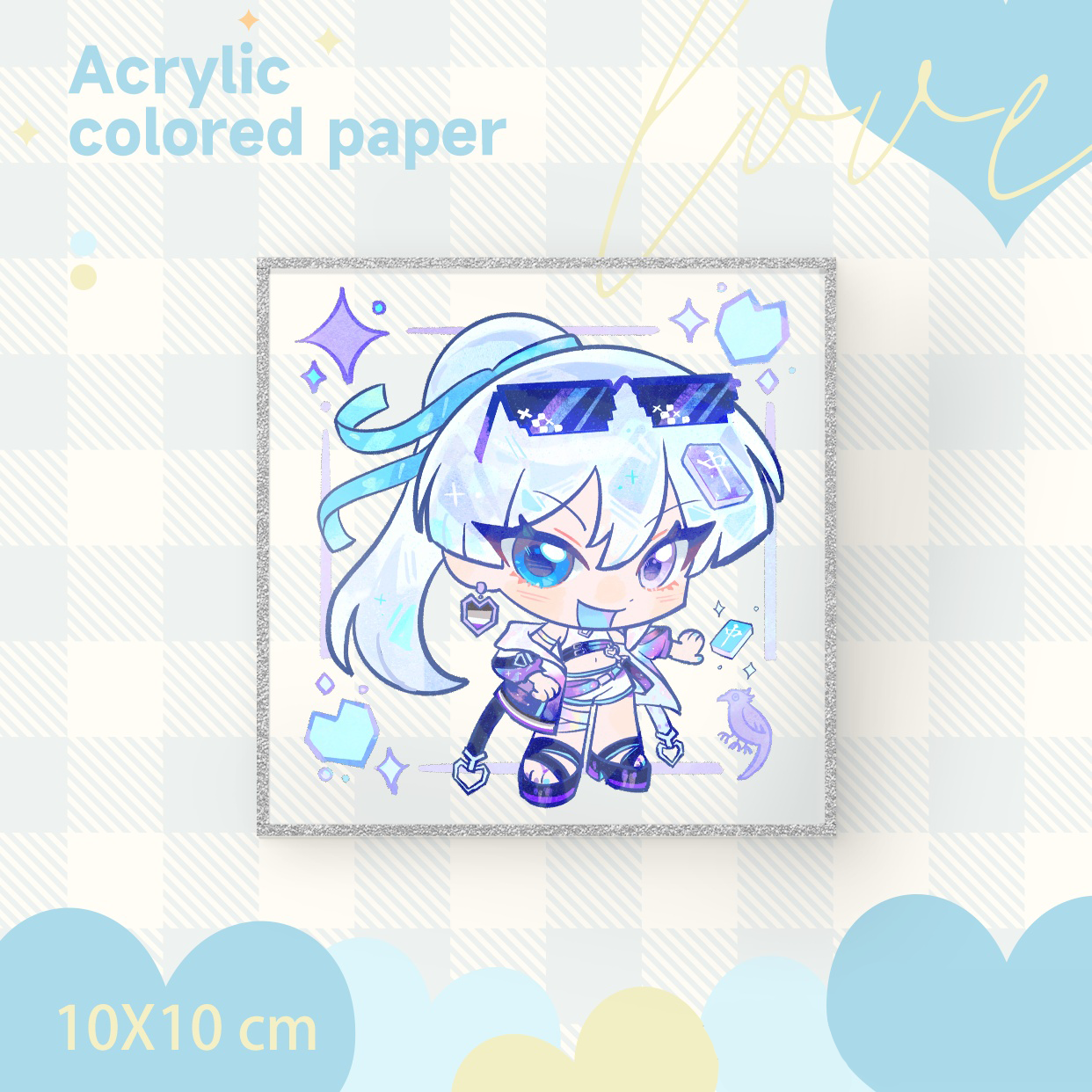 Genmu Kumotori Debut Mini Acrylic Colored Paper (Shinkishi)