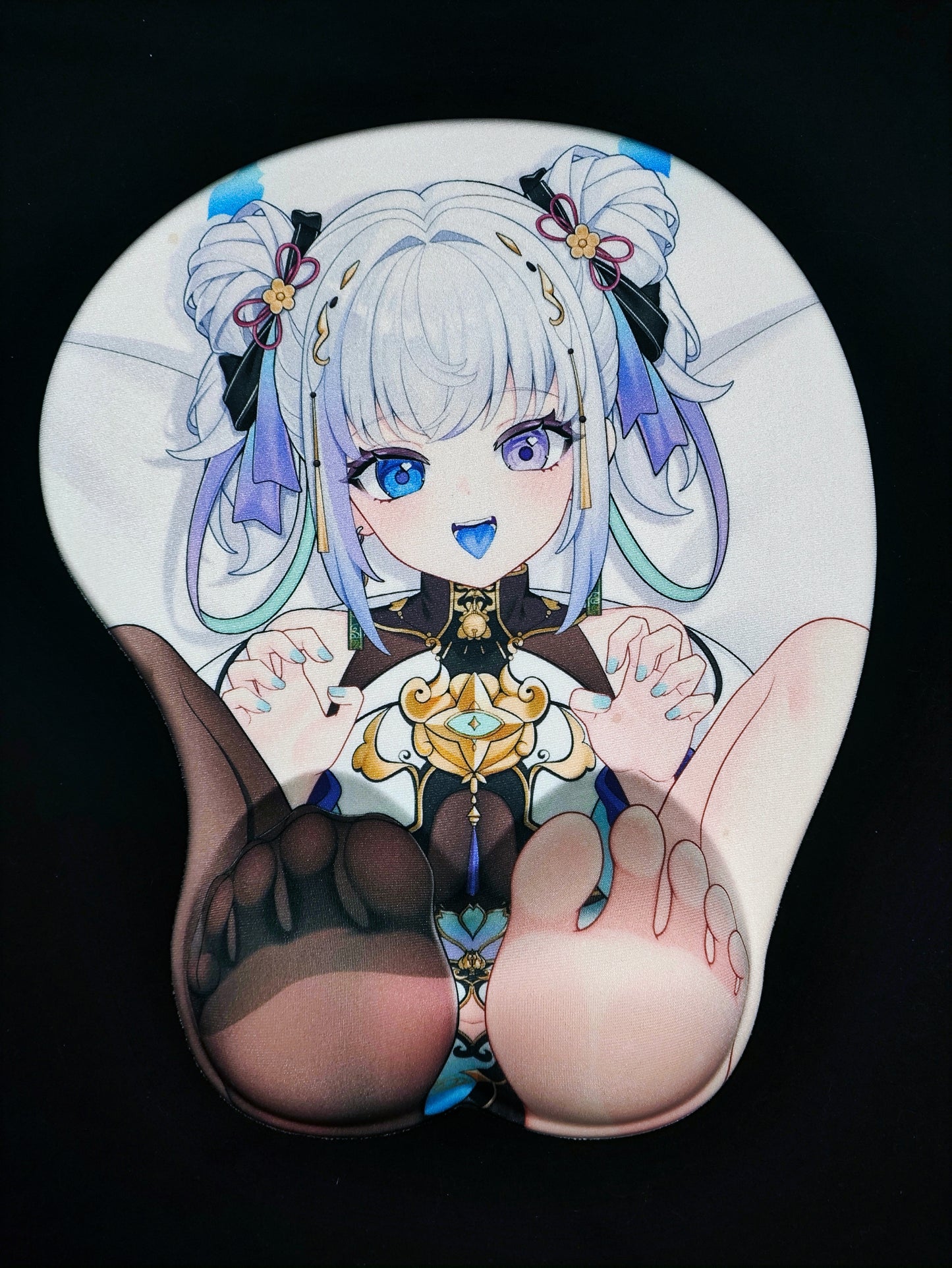 Genmu Kumotori Valentine Feet Collection 3D Feet Mouse Pad