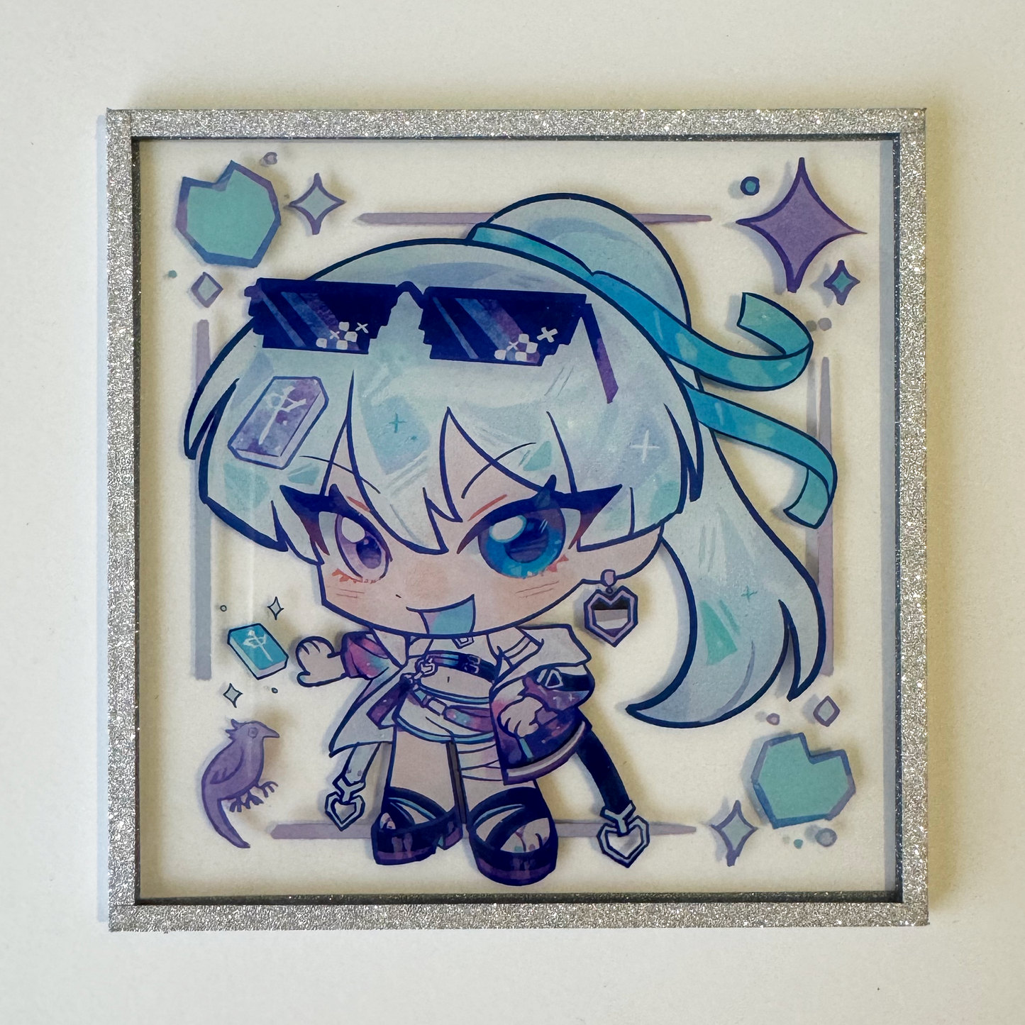 Genmu Kumotori Debut Mini Acrylic Colored Paper (Shinkishi)