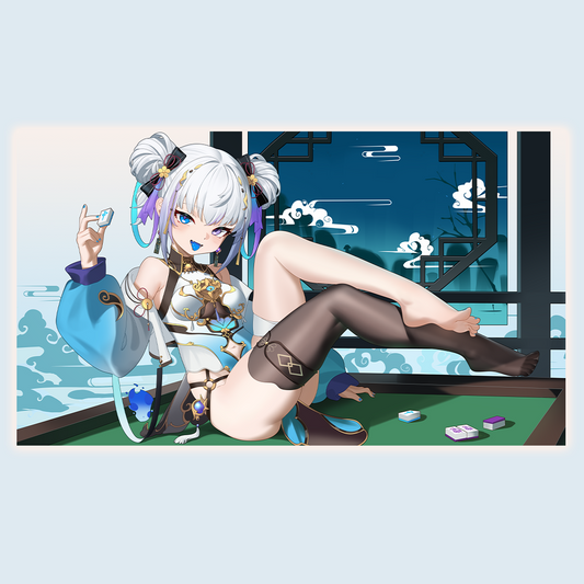 [PRE-ORDER] Genmu Kumotori Valentine Feet Collection Playmat / Deskmat