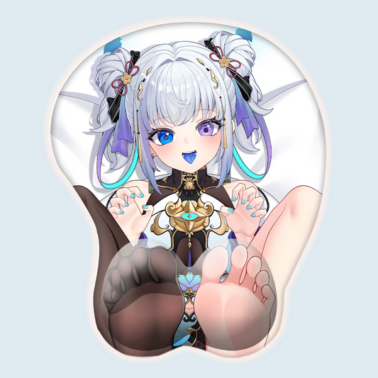 [PRE-ORDER] Genmu Kumotori Valentine Feet Collection 3D Feet Mouse Pad